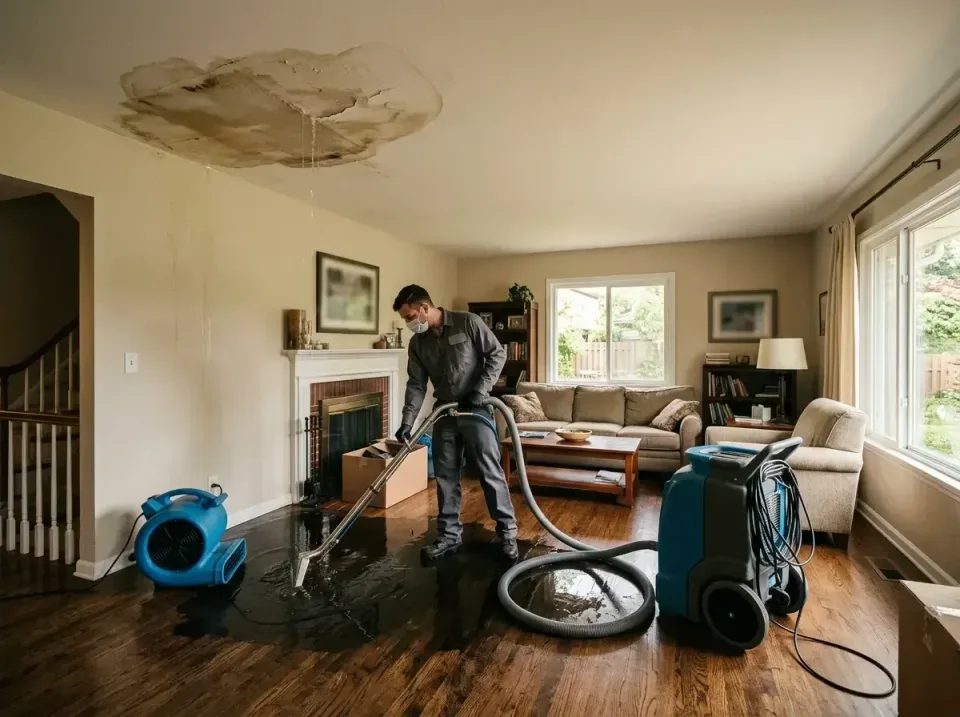 attic-pipe-burst-ceiling-drip-008 — frequently asked questions, Water Damage Restoration & Carpet Care in Sunbury, PA